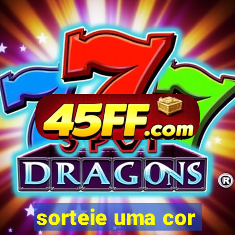 sorteie uma cor